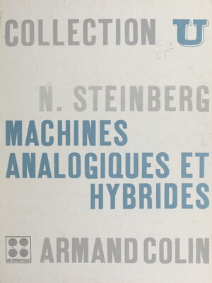 cover image of Machines analogiques et hybrides